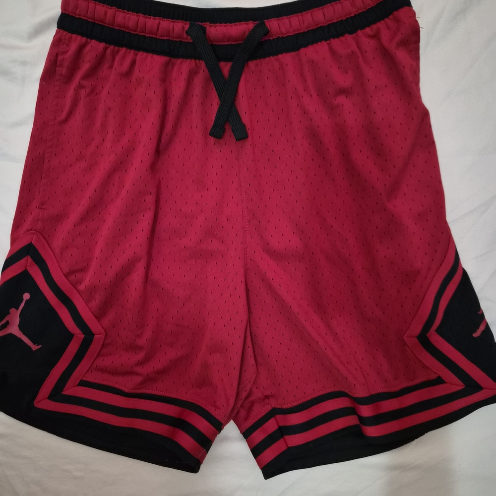 Red Jordan Athletic Shorts